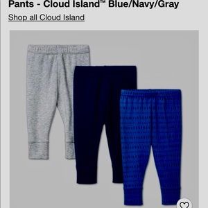 Cloud Island 3-pack Boys Pants